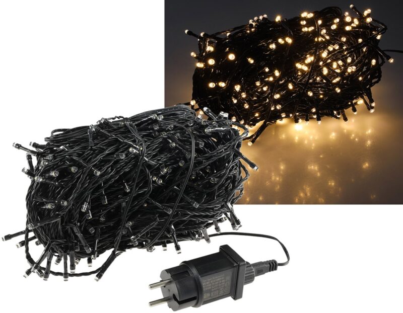 400LED Ziemassvētku apgaismojums silti balta 45M - Image 5