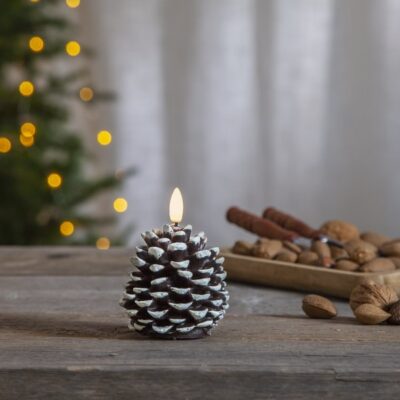 Vaska svece LED "čiekurs" 10.50cm