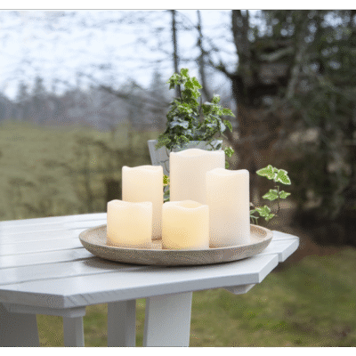 LED sveču komplekts 5gab