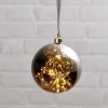 LED stikla bumba "Glow" dūmu stikls Ø 15 cm