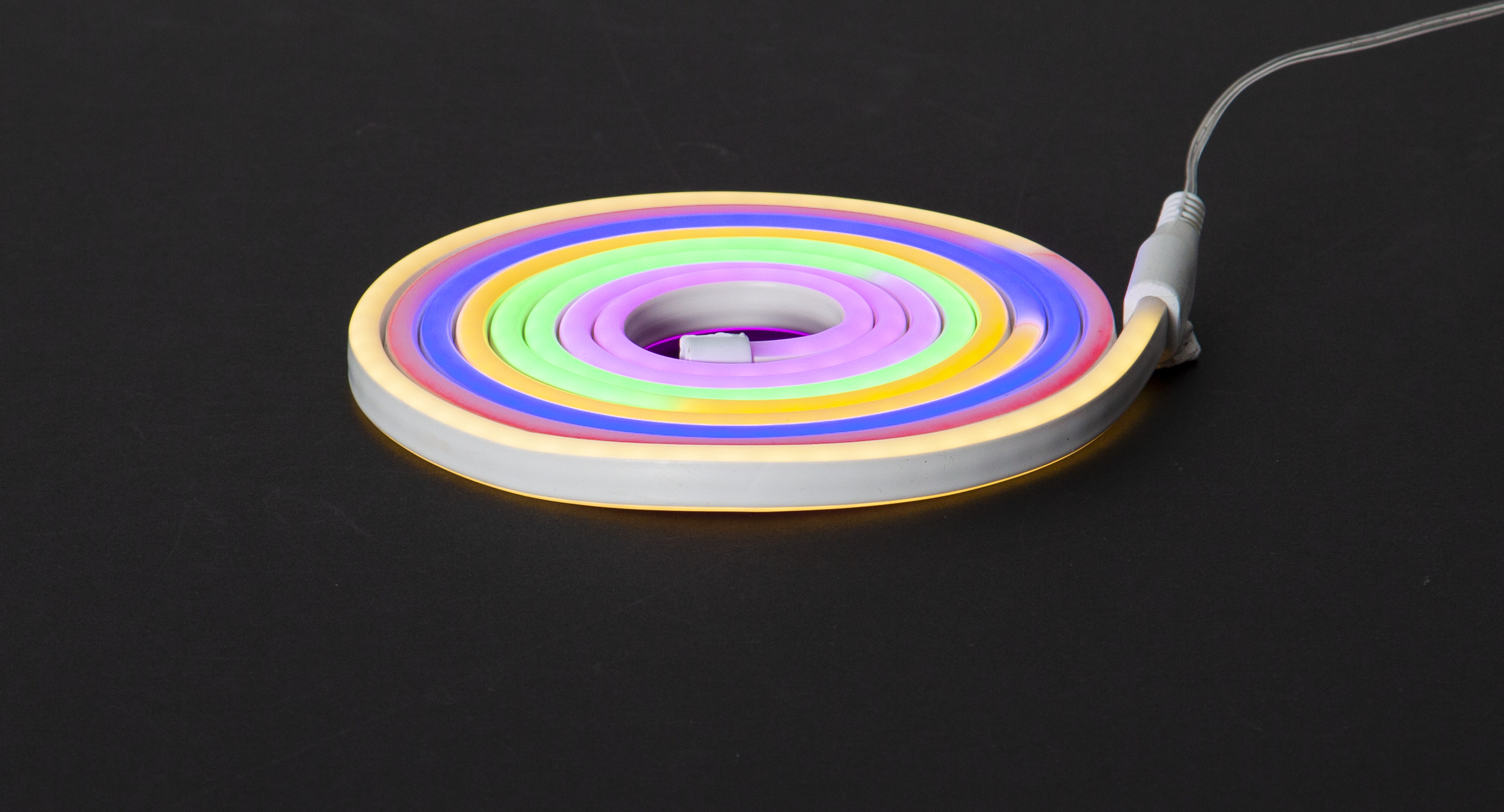 LED neona šļūtene Daudzkrāsainā