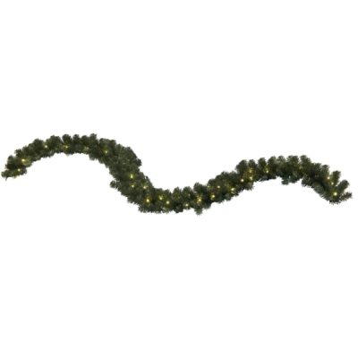 30LED Ziemassvētku vītne, 270 cm, silti balta