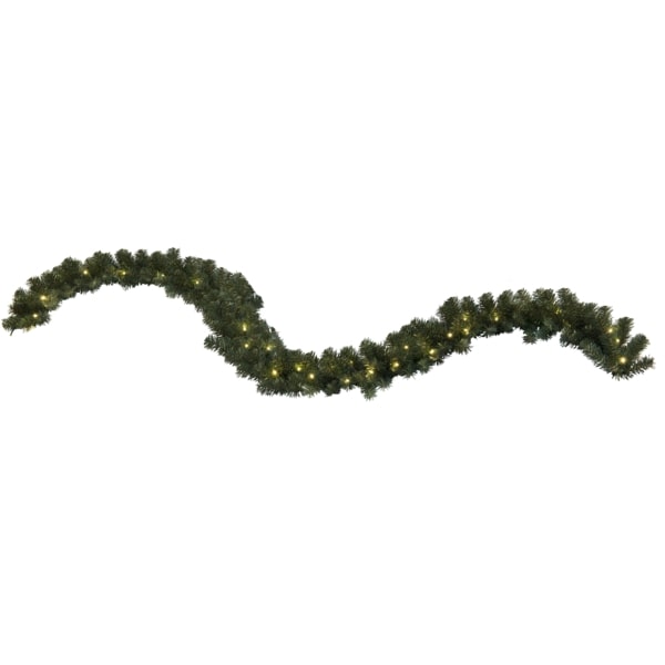 30LED Ziemassvētku vītne, 270 cm, silti balta