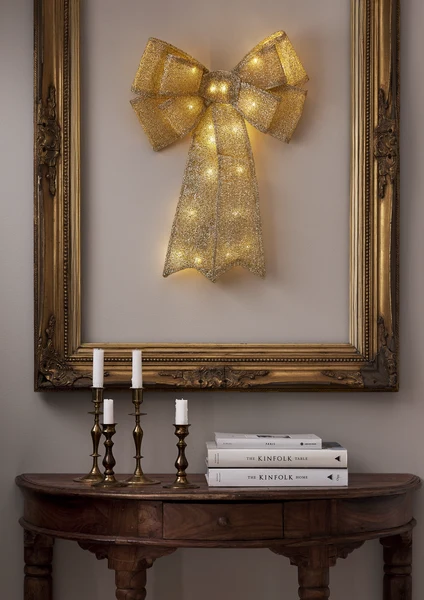 LED bante "Lotta" zelta krāsā 62 cm
