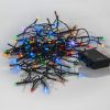 LED dekoratīvās gaismas virtene 11m ar 160 krāsainām gaismām