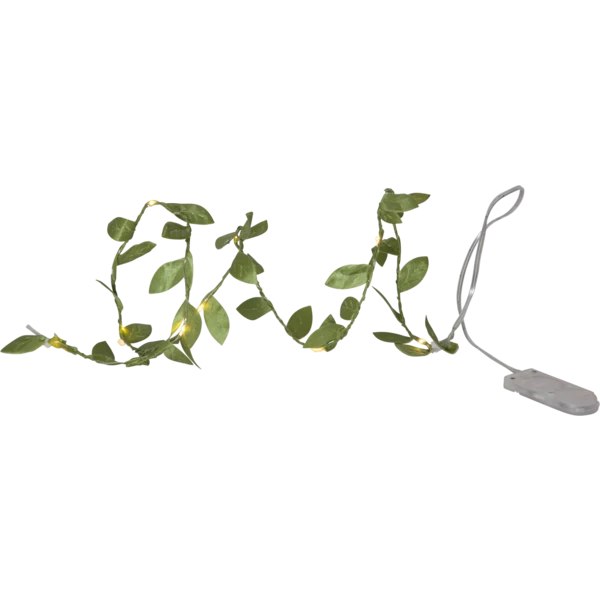 LED virtene ar baterijām "Leaf" 95 cm