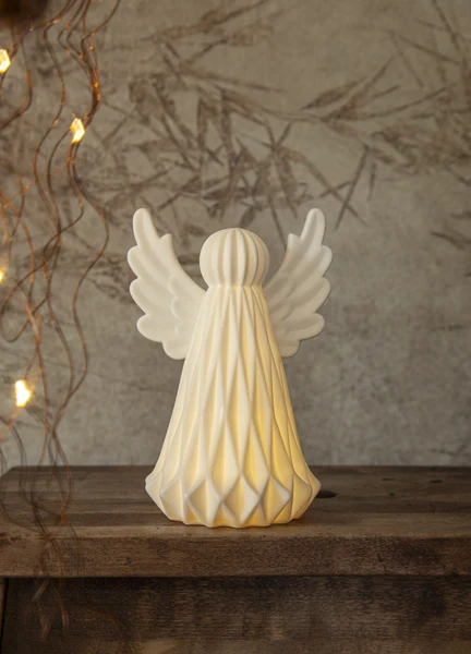 LED eņģelis "Vinter" 19 cm