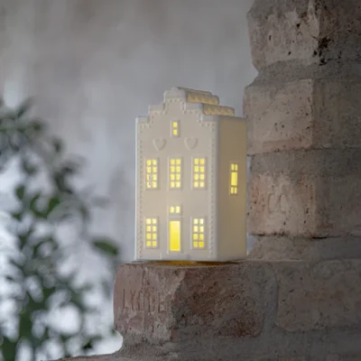 LED keramikas mājiņa