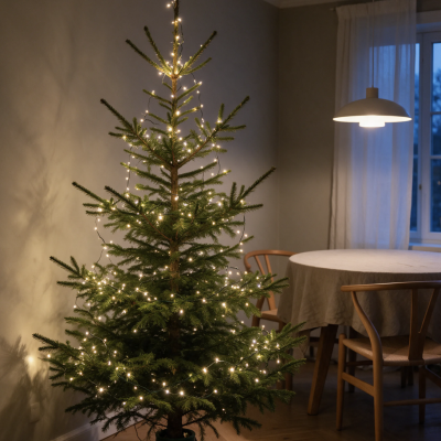 200 LED Ziemassvētku gaismas silti baltas 16 m