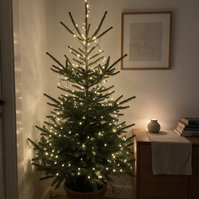 100 LED Ziemassvētku gaismas silti baltas 8M