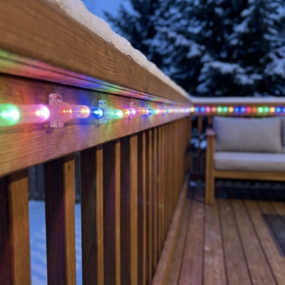 Profesionāla gaismas šļūtene krāsā (RGB)