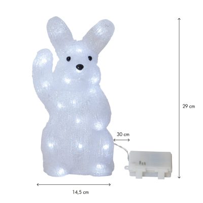 30 LED sveicinoša truša dekors