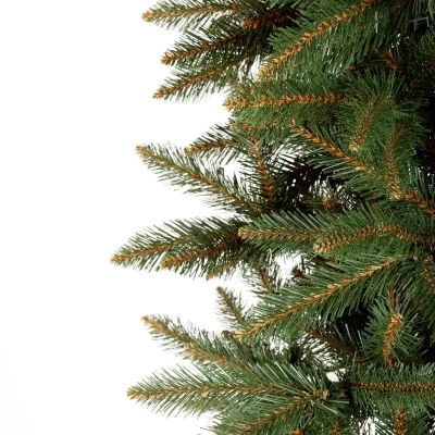 Ziemassvētku egle „Kaukāza” 150 cm ar koka statīvu + uzglabāšanas soma
