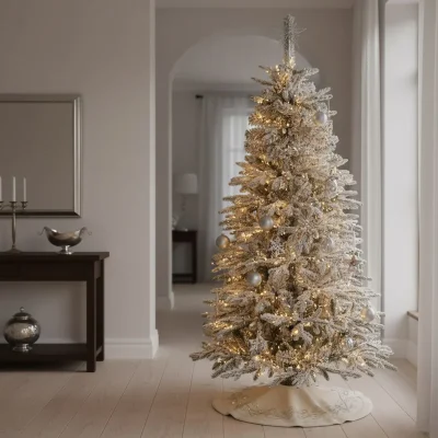 Apsnigusi Ziemassvētku egle „Kalnu egle Lux” 180 cm