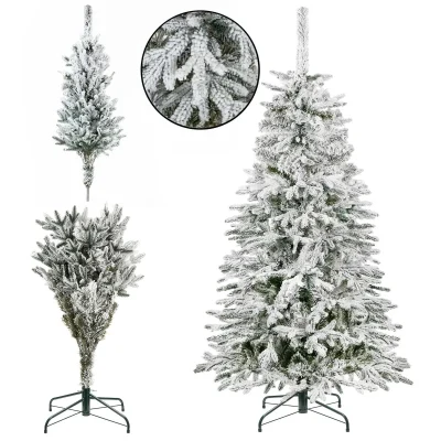 Apsnigusi Ziemassvētku egle „Kalnu egle Lux” 180 cm