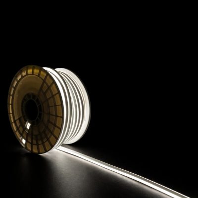 PRO LED divpusējais neons silti balts, deg, rullis 50 m (PLDNFSS230V-WW)