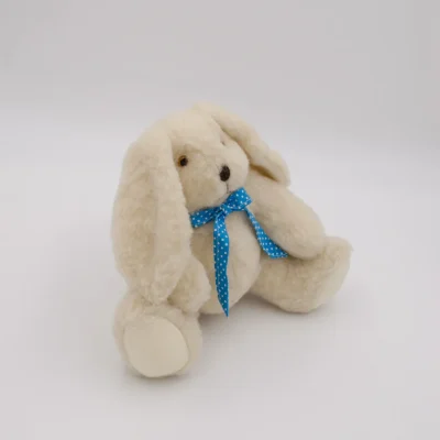 Vilnas mīkstā rotaļlieta Zaķis, sēdošs